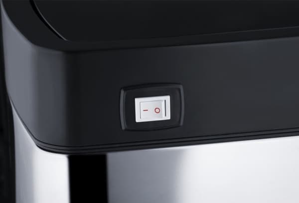 Kontaktløs rustfri avfallsbeholder LT8044