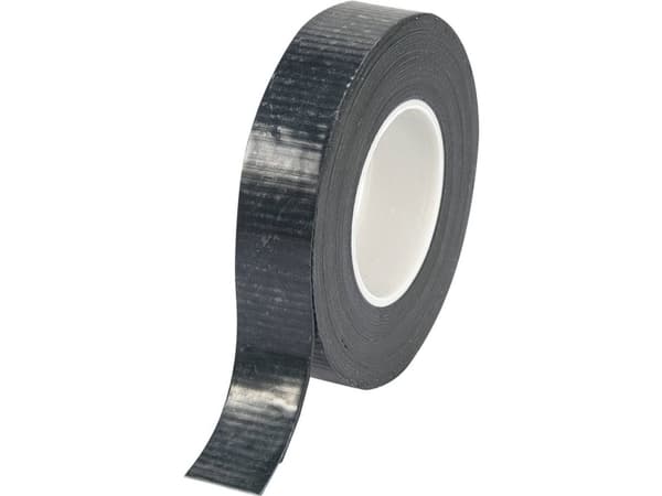 TRU COMPONENTS RT195M 1564114 Reparaturbånd RT195M Sort (L x B) 5 m x 19 mm 1 stk