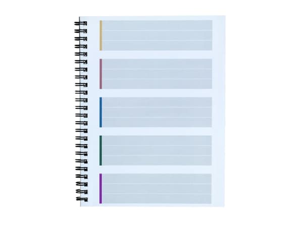 BANTEX 5IN1 COLLEGE SHEET A5 LINED 5x15 SHEET
