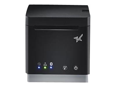 Star mC-Print2 MCP21 LB BK E+U - Kvittoskrivare - direkt termisk - Rulle (5,8 cm) - 203 dpi - upp till 100 mm/sek - USB, LAN, Bluetooth, USB-värd, Li