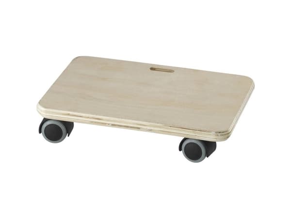 dörner + helmer 2906812 Quattro Soft Transportrullevogn Bæreevne (max.): 80 kg 290 mm x 190 mm