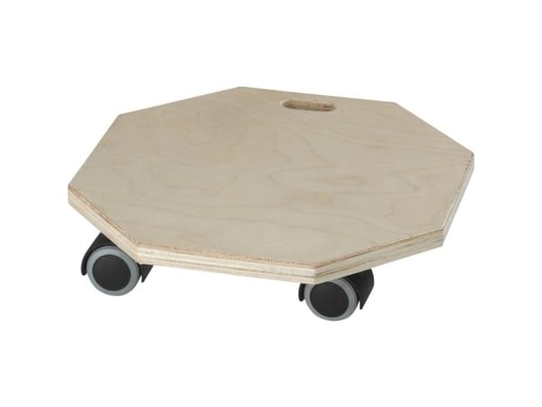 dörner + helmer 2906882 Octo Soft Transportrullevogn Bæreevne (max.): 80 kg 280 mm x 280 mm