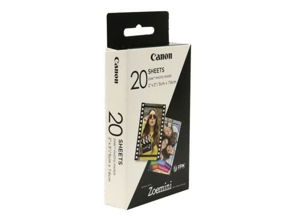 Canon ZP-2030 - 20 ark fotopapir - for Canon Zoemini; iNSPiC [P] PV-123A; Zoemini C, S, S2