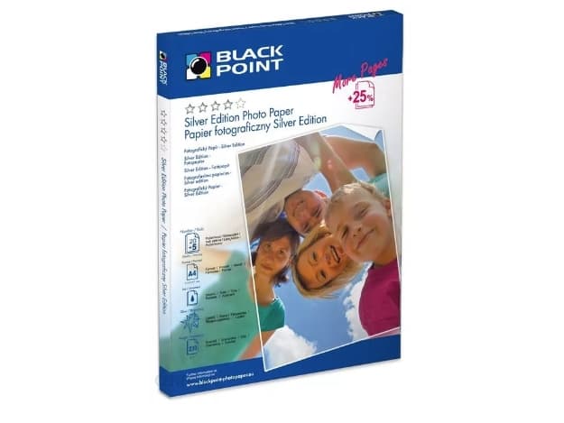 Black Point - Blank - A4 (210 x 297 mm) - 230 g/m² - 25 ark fotopapper