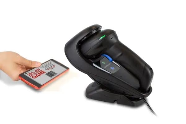 Datalogic Gryphon I GD4590 - High Density (HD) - streckkodsskanner - handhållen - 2D-imager - avkodad - tangentbordskil, RS-232, USB