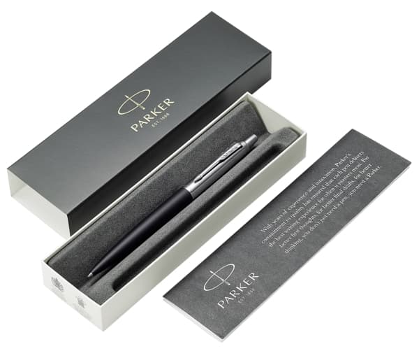 Parker 2068358, Klämma, Fastklämbar, indragbar kulspetspenna, Blå, 1 styck