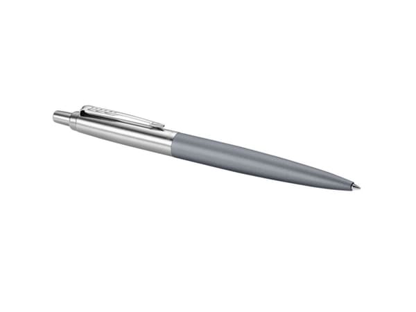 Parker 2068360, Klämma, Fastklämbar, indragbar kulspetspenna, Blå, 1 styck, Medium