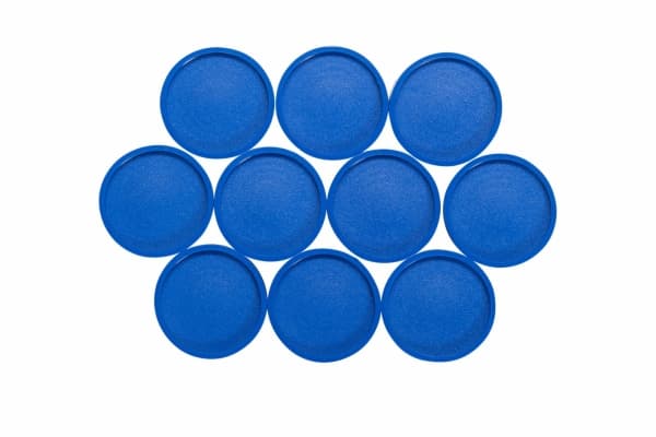 MAUL 6172335, Rund, Blå, 3 cm, 84 mm, 60 g, 10 stykker