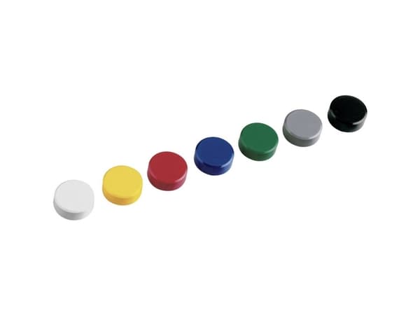 Maulmagneetti MAULpro (Ø x K) 34 mm x 13 mm pyöreä Valkoinen, keltainen, punainen, sininen, vihreä, harmaa, musta 20 kpl 6178199 (6178199)