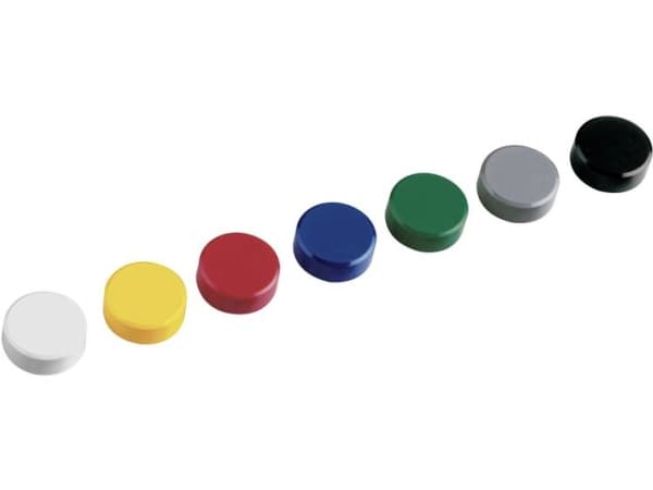 Maulmagneetti MAULpro (Ø x K) 34 mm x 13 mm pyöreä Valkoinen, keltainen, punainen, sininen, vihreä, harmaa, musta 20 kpl 6178199 (6178199)