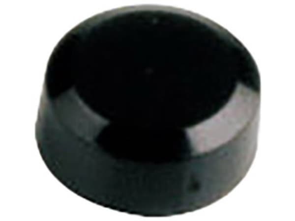 Maul magnet MAULpro (Ø x H) 15 mm x 7 mm rund sort 20 stk 6175190 (6175190)