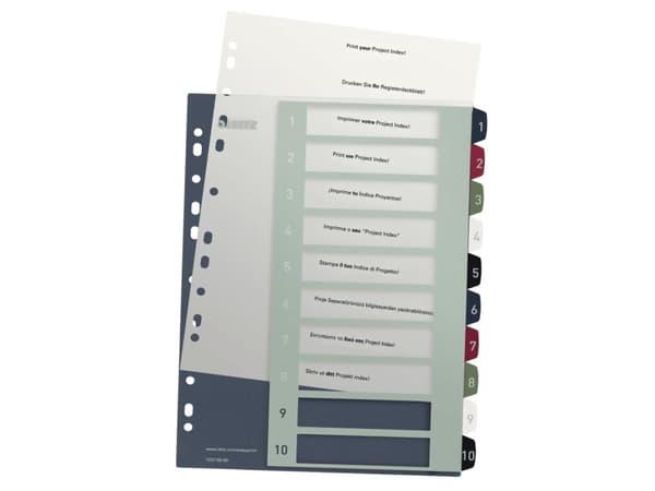 Leitz 12370000 etikettindeks