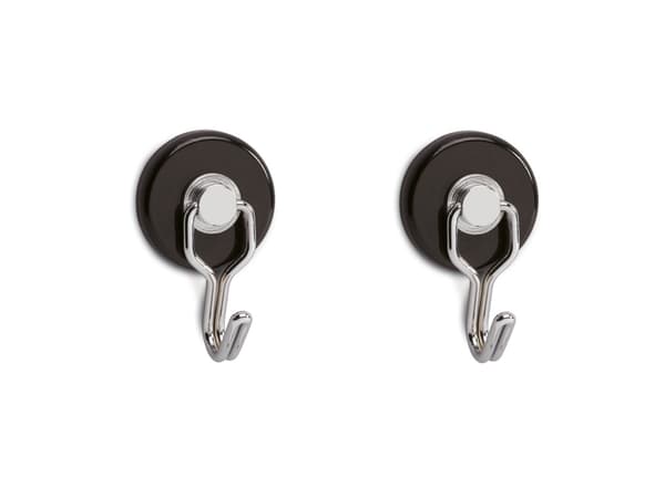 MAUL 6155790, Inomhus, Universalkrok, Svart, Rostfritt stål, Stål, magnet, 5 kg