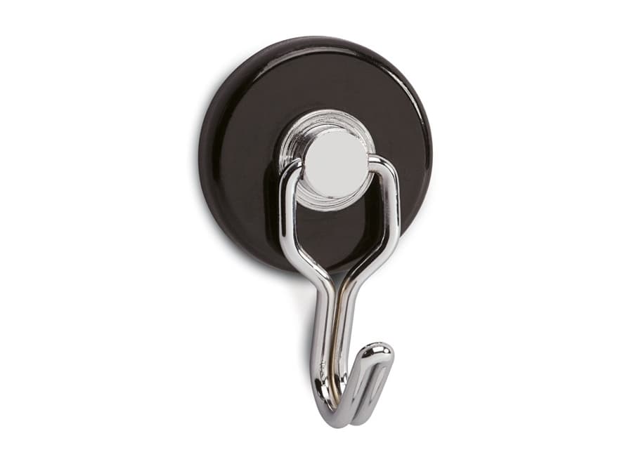 MAUL 6155790, inomhus, Universalkrok, Svart, Rostfritt stål, Stål, magnet, 5 kg