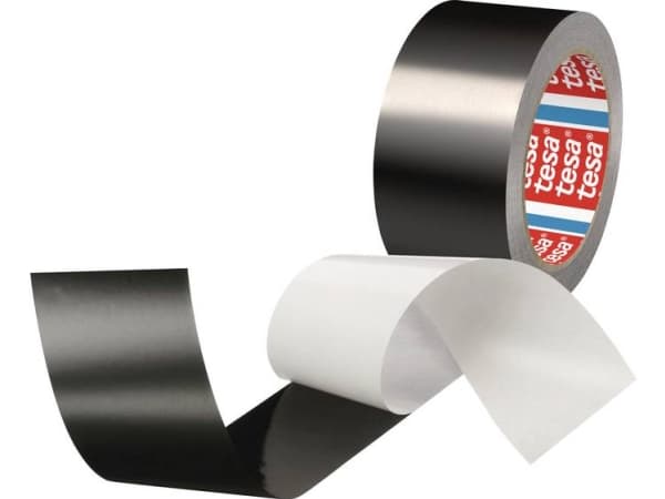 tesa Tesa 50577-00000-01 Alumiiniteippi Musta (matta) (L x S) 25 m x 50 mm 1 kpl