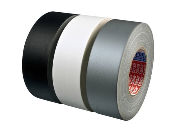 tesa 53949-00005-02 Tekstiltape tesa® Professional Sølv (L x B) 50 m x 50 mm 1 stk
