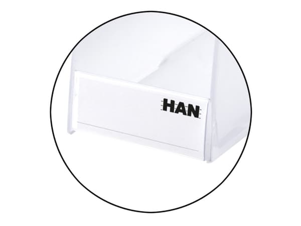 HAN TWIN, Plast, Gjennomsiktig, C4, 76 mm, 239 mm, 257 mm