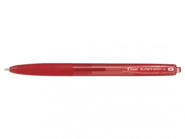 Kuglepen Pilot Super Grip G rød fine 0.7 stregbr: 0,22mm - (12 stk.)