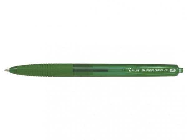 Kulspetspenna Pilot Super Grip G grön fin 0,7 streckbredd: 0,22mm - (12 st.)