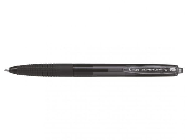 Kuglepen Pilot Super Grip G sort medium stregbredde: 0,27 mm - (12 stk.)