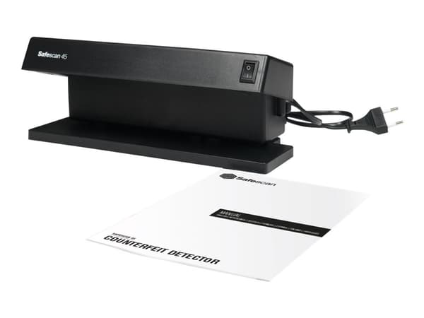 Safescan 45 - Forfalskningsdetektor - sort