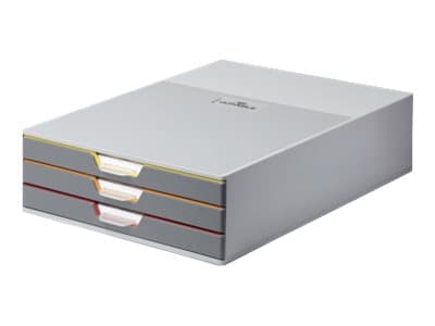 Laatikostokaappi durable varicolor, 3 laatikkoa