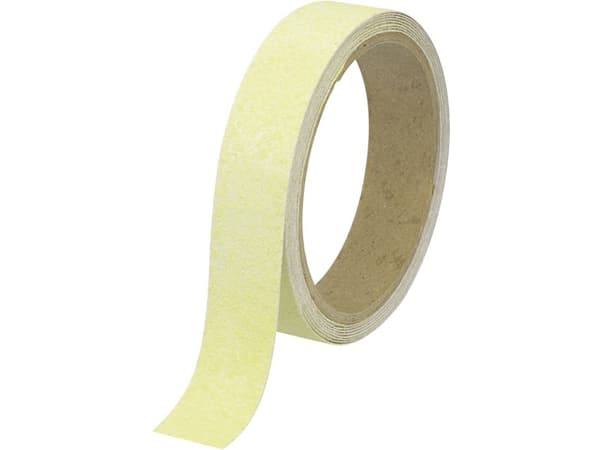 TOOLCRAFT ANST255-LG 1563973 Skridsikker tape ANST255-LG Neongrøn (L x B) 5 m x 25 mm 1 stk