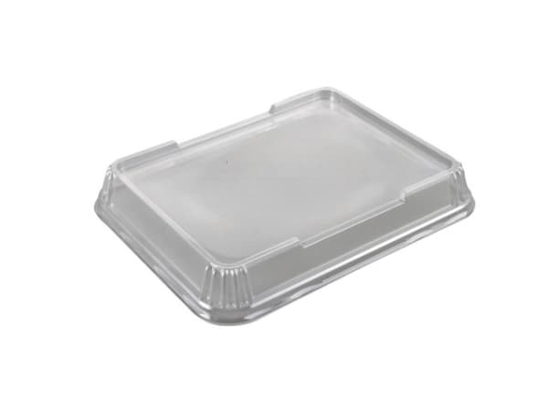 Plastlåg 5227-2 højt 232x183x32 mm APET Klar til 2227 bakkeserien,324 stk/krt
