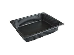 Bakke 1/2 GN P2325-65T 1-Rum 4000ml L325xB265xH65mm MO-PP Sort,96 stk/krt