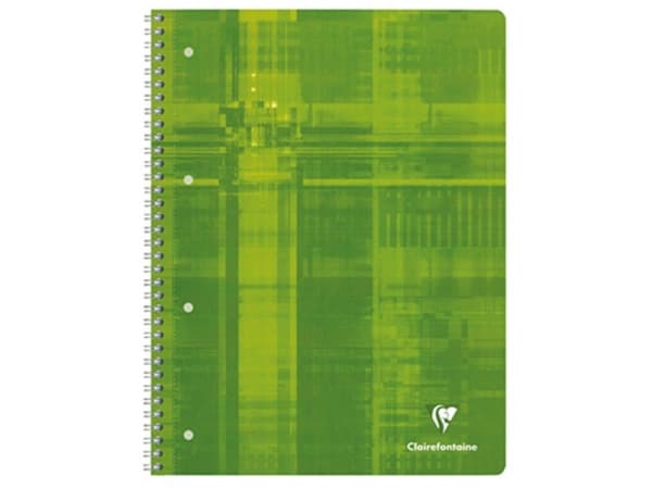 Clairefontaine Collegepad 68252C värin mukaan lajiteltu DIN A4 ruutupintainen, reunus sisällä/ulkopuolella Arkkien lukumäärä: 80 kpl
