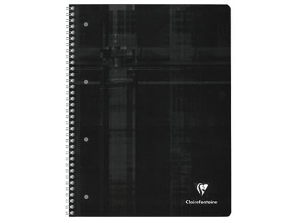 Clairefontaine Collegepad 68252C värin mukaan lajiteltu DIN A4 ruutupintainen, reunus sisällä/ulkopuolella Arkkien lukumäärä: 80 kpl