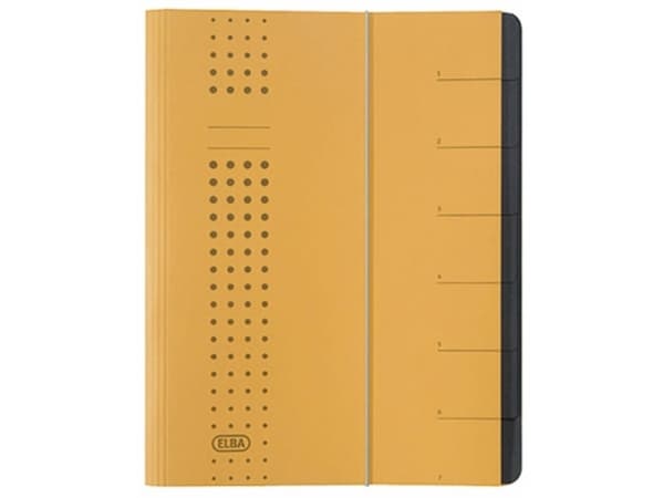 Elba 400001991, Gult, Kartong, A4, 450 g/m², 250 mm, 12 mm