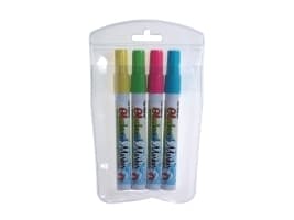 Lasitaulumerkit Artline, 4 värin pakkaus