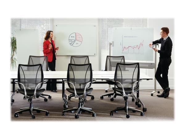 Nobo 1903943, 1200 x 900 mm, Lasi, Vaakasuuntaisesti, Kannettava, Magneettinen, Raapimiseston päällyste