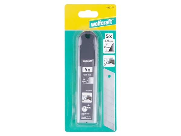 wolfcraft GmbH 4312000, 10 styck, 25 mm, 0,7 mm