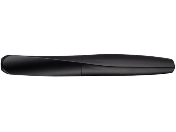 Pelikan 946806, Svart, Grå, Påfyllning med bläckpatronssystem, Svart, Rund spets, Rostfritt stål, Medium