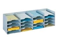 Paperflow - Sorterare - 20 utrymmen - för A4 (210 x 297 mm) - grå