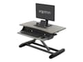 Miniatyrbild 2 av 5: Ergotron WorkFit-Z Mini - Omvandlare till skrivbord för stående - rektangulär - duvgrå - svart bas