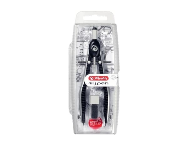 Herlitz 11122322, Svart, Grå