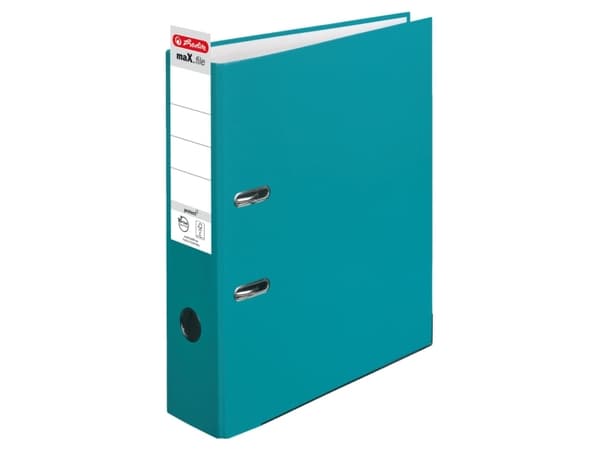 Herlitz maX.file, A4, D-ring, Förvaring, Polypropylen (PP), Turkos