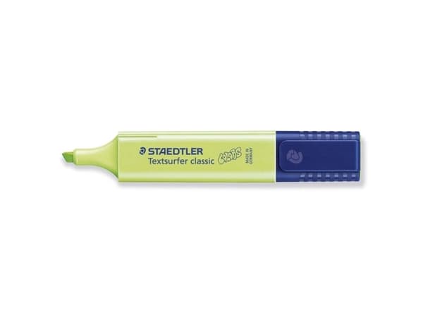 Tekstmarker Staedtler 364 pastel lime grøn Textsurfer Classic - (10 stk.)