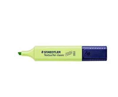Tekstmarker Staedtler 364 pastel lime grøn Textsurfer Classic - (10 stk.)