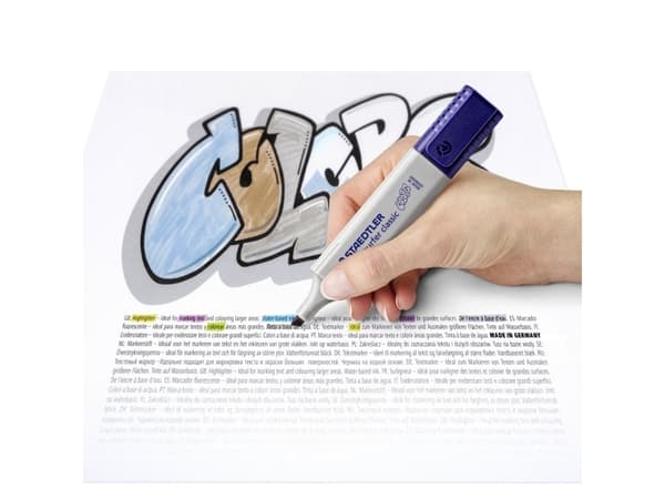 Tekstmarker STAEDTLER 364 vintage lys grå Textsurfer Classic - (10 stk.)