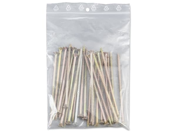 Blixtlåsväska Master'In 60x80mm 1000 st/pack - (1000 st)