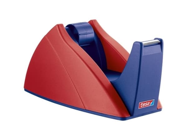 Tesa Tesa Easy Cut Desk Dispenser red/blue tesafilm not included