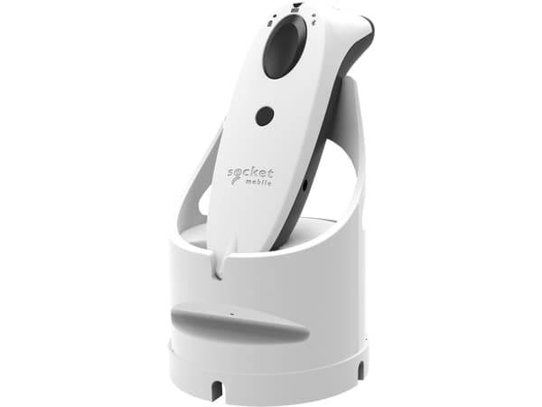 SocketScan S740 - 700 Series - med laddningsstation (vit) - streckkodsskanner - bärbar - 2D-imager - avkodad - Bluetooth 2.1 EDR
