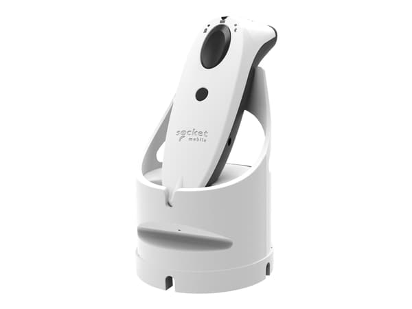 SocketScan S740 - 700 Series - med laddningsstation (vit) - streckkodsskanner - bärbar - 2D-imager - avkodad - Bluetooth 2.1 EDR
