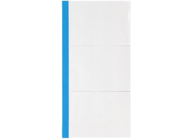 Telefonblok Bantex 3-delt hvid - (10 stk.)