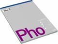 Pikkukuva 3 / 3: Puhelinlohko bantex, a4, vuorattu
