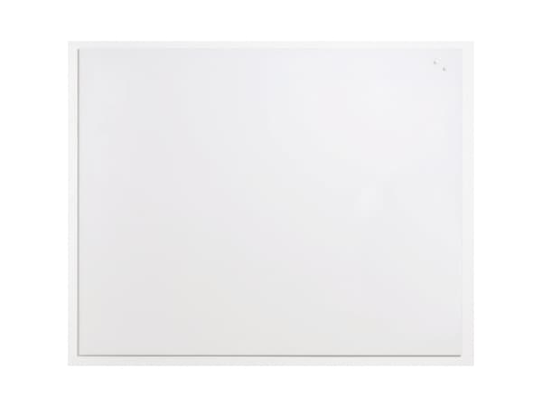 Lasitaulu, NAGA Pure White, magneettinen, 90 x 120 cm, valkoinen